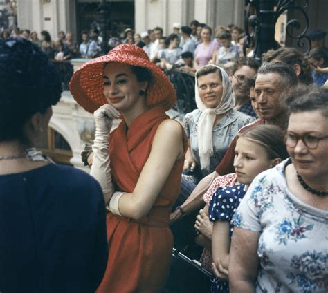 dior moscow fashion show 1959|Dior models in Moscow.